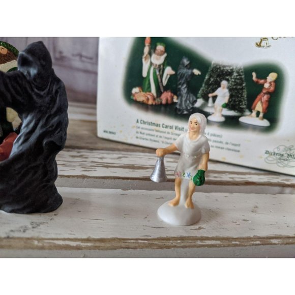 Dept 56 58542 A Christmas Carol Visit Set Of 4 Dic - Picture 5 of 7